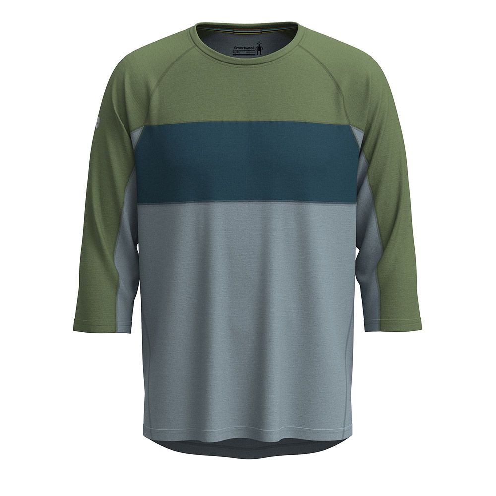 Smartwool Ultralite Mountain Bike 3/4 Manches Tee Hommes - Plein air Entrepôt