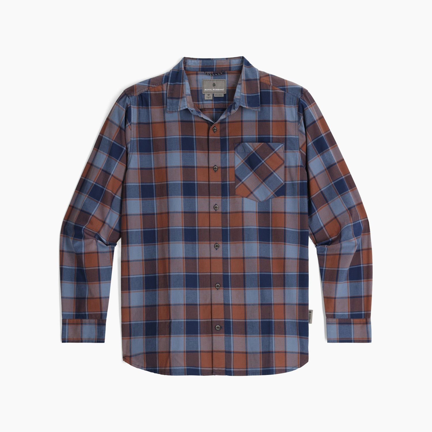 Chemise à manches longues Royal Robbins Tamarack pour Hommes - Plein Air Entrepôt