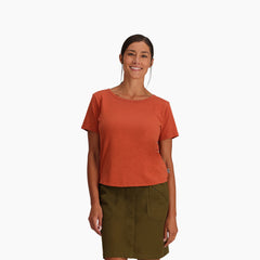 T-Shirt Royal Robbins Basecamp Boxy Femmes - Plein Air Entrepôt