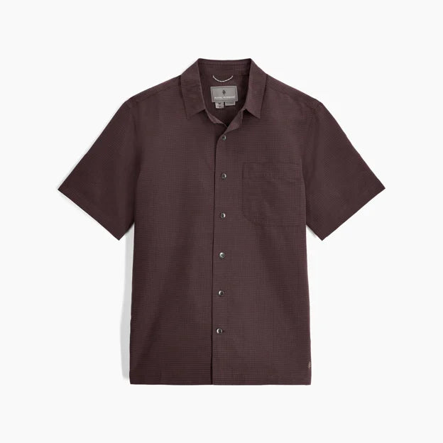 Royal Robins Shirt Desert Pucker Dry Short sleeved Men