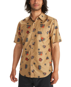 Marmot Syrocco Chemise Manches Courtes Hommes - Plein air Entrepôt