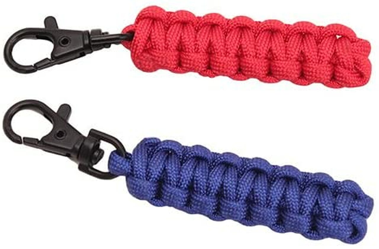 Paracord Zipper Pull 2 Pack - Plein Air Entrepôt