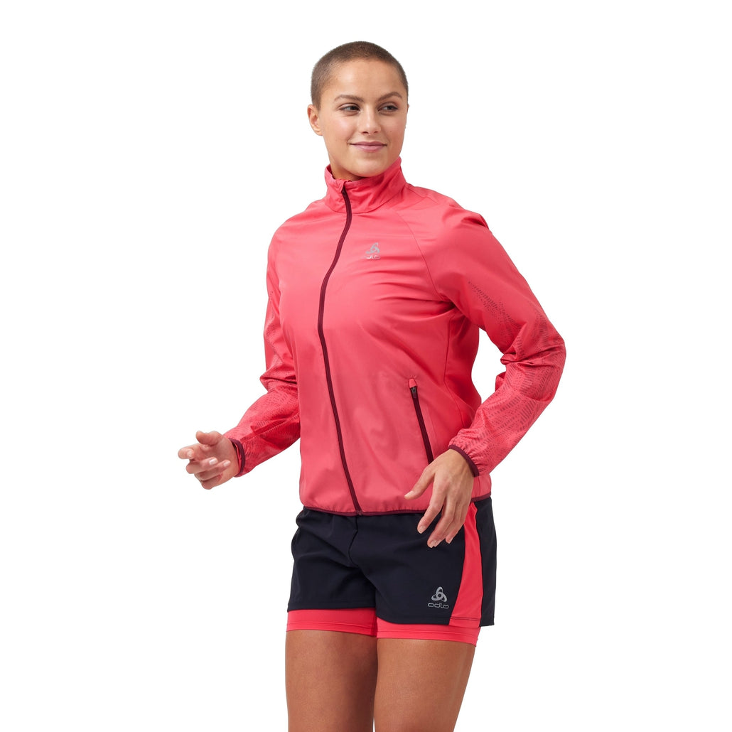 Odlo Jacket Essential Light Print Femmes - Plein air Entrepôt