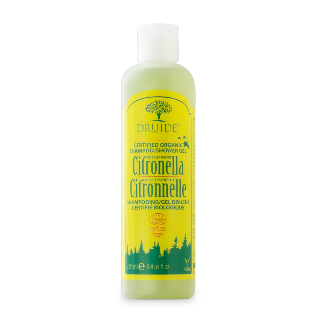 Druide  Shampooing Gel Douche Citronelle - Plein air Entrepôt