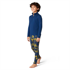 Smartwool Kid's Merino 250 Baselayer Zip T Boxed Enfant-Plein Air Entrepôt