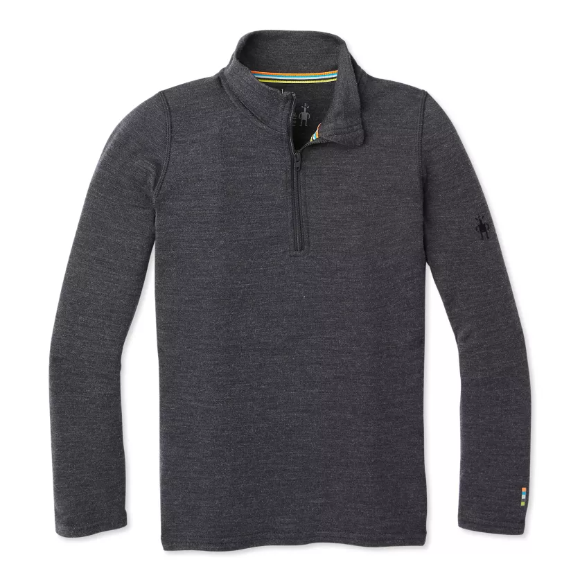 Smartwool Kid's Merino 250 Baselayer Zip T Boxed Enfant-Plein Air Entrepôt