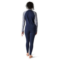 Smartwool Merino 250 Baselayer Pattern 1/4 zip Boxed Femme-Plein Air Entrepôt