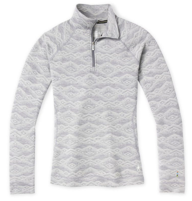 Smartwool Merino 250 Baselayer Pattern 1/4 Zip Boxed Femme-Plein Air Entrepôt