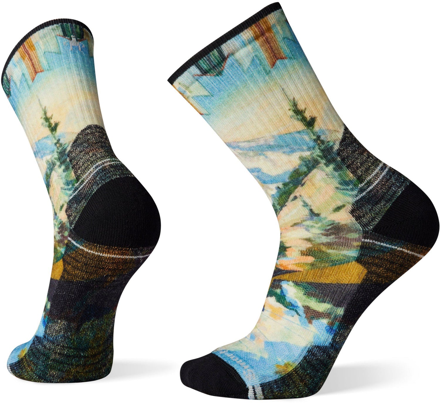 Smartwool Performance Hike Light Cushion Print Crew Homme-Plein Air Entrepôt
