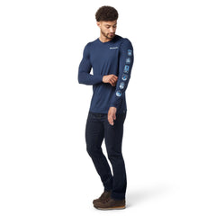 Smartwool Merino 150 Patches Longue Sleeve Graphic Homme - Plein Air Entrepôt