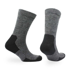 Norfolk Alfie Extra-Wide Cushioned Wool Bamboo Crew Socks - Plein Air Entrepôt